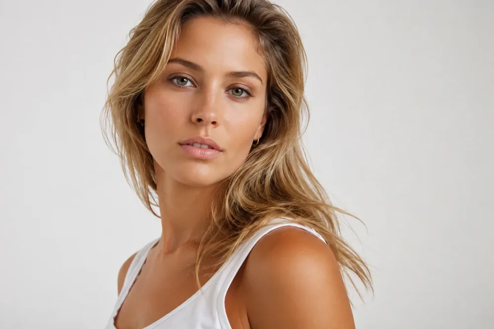 beautiful young woman